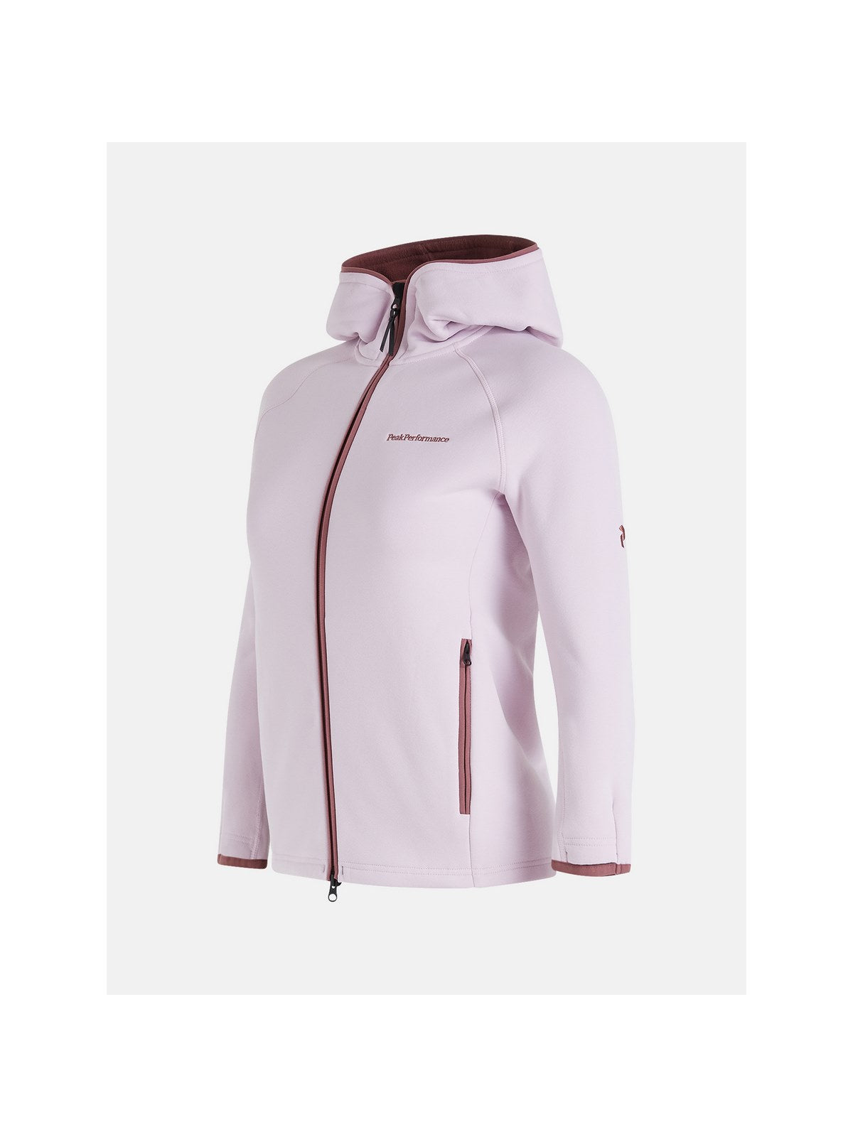 Bluza Peak Performance W Chill Zip Hood jasny róż - Adventure Sports
