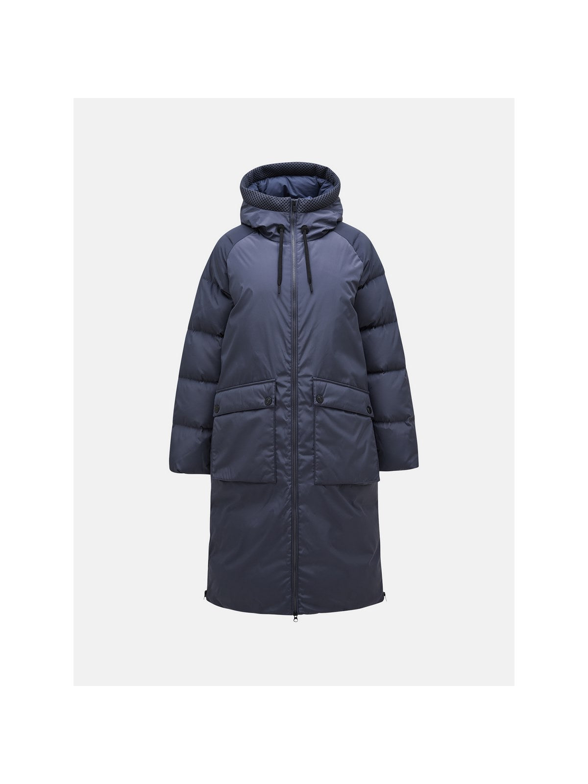 Płaszcz puchowy Peak Performance W Stella Coat niebieski - Adventure Sports
