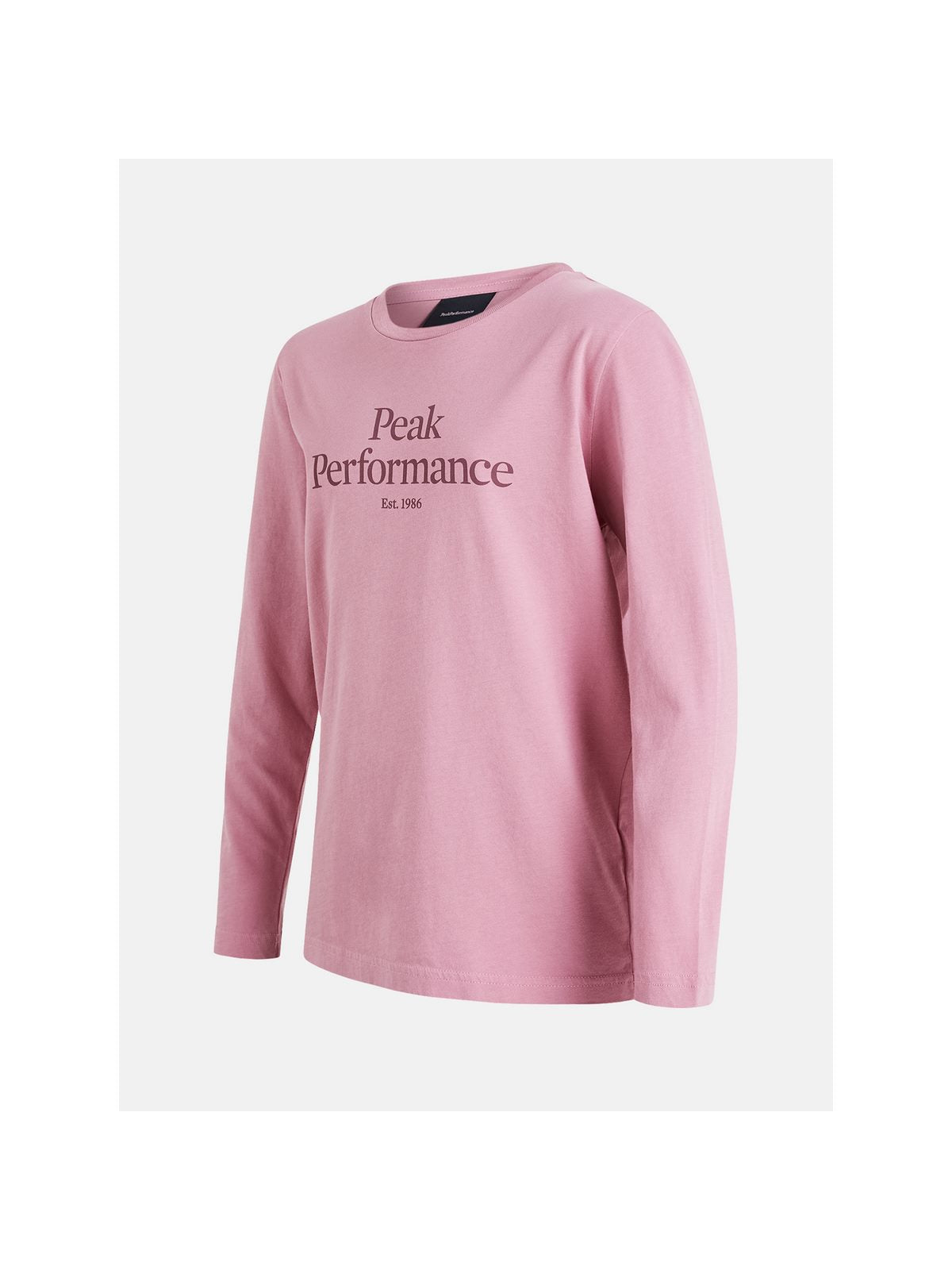 Koszulka Peak Performance Jr Original LS różowy - Adventure Sports