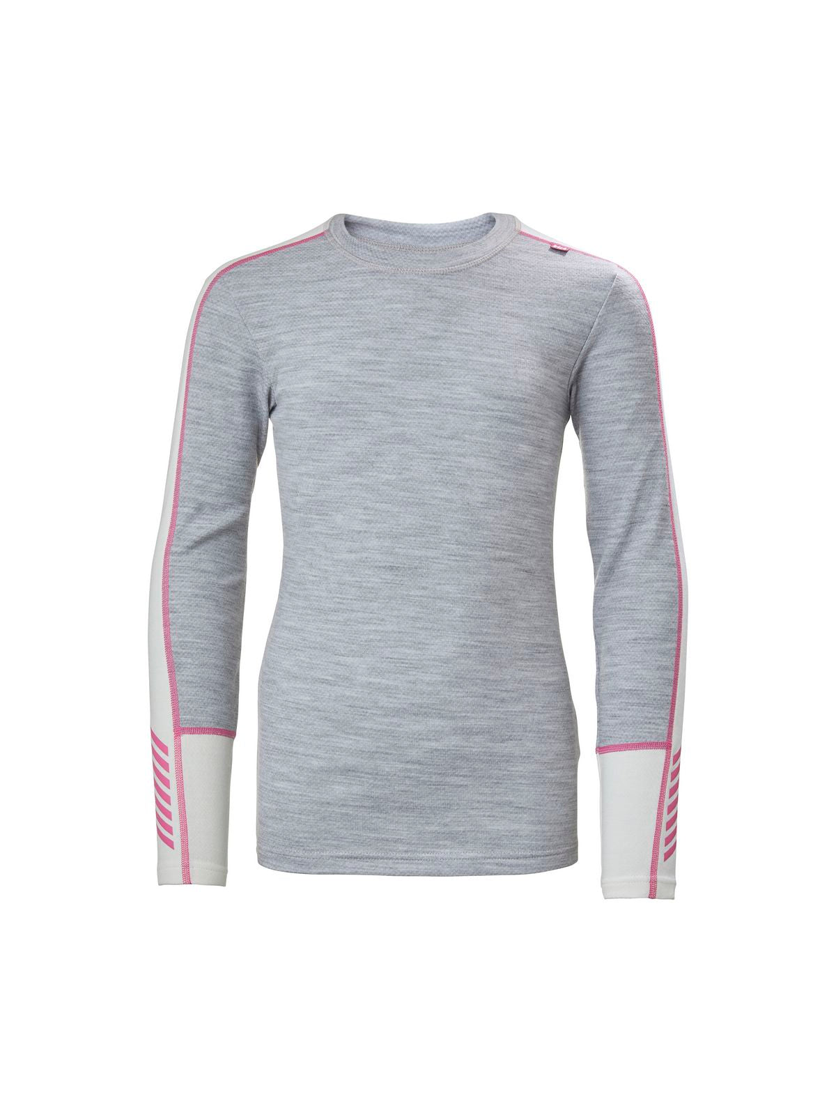 Bielizna Helly Hansen Jr Lifa Merino Midweight Set szary - Adventure Sports