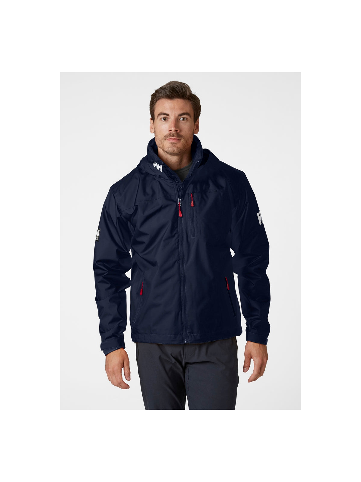 Kurtka Helly Hansen Crew Hooded Midlayer Jacket granatowy - Adventure Sports