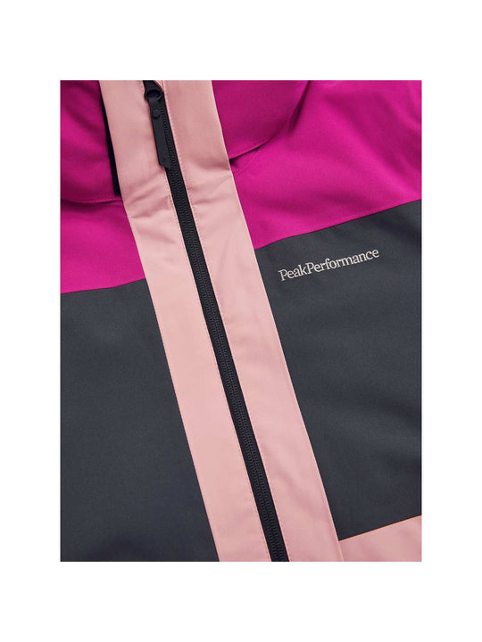 Kurtka narciarska Peak Performance Jr Gravity Jacket różowy - Adventure Sports
