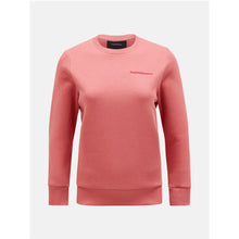 Bluza damska sportowa Peak Performance W Original Small Logo Crew różowa - Adventure Sports
