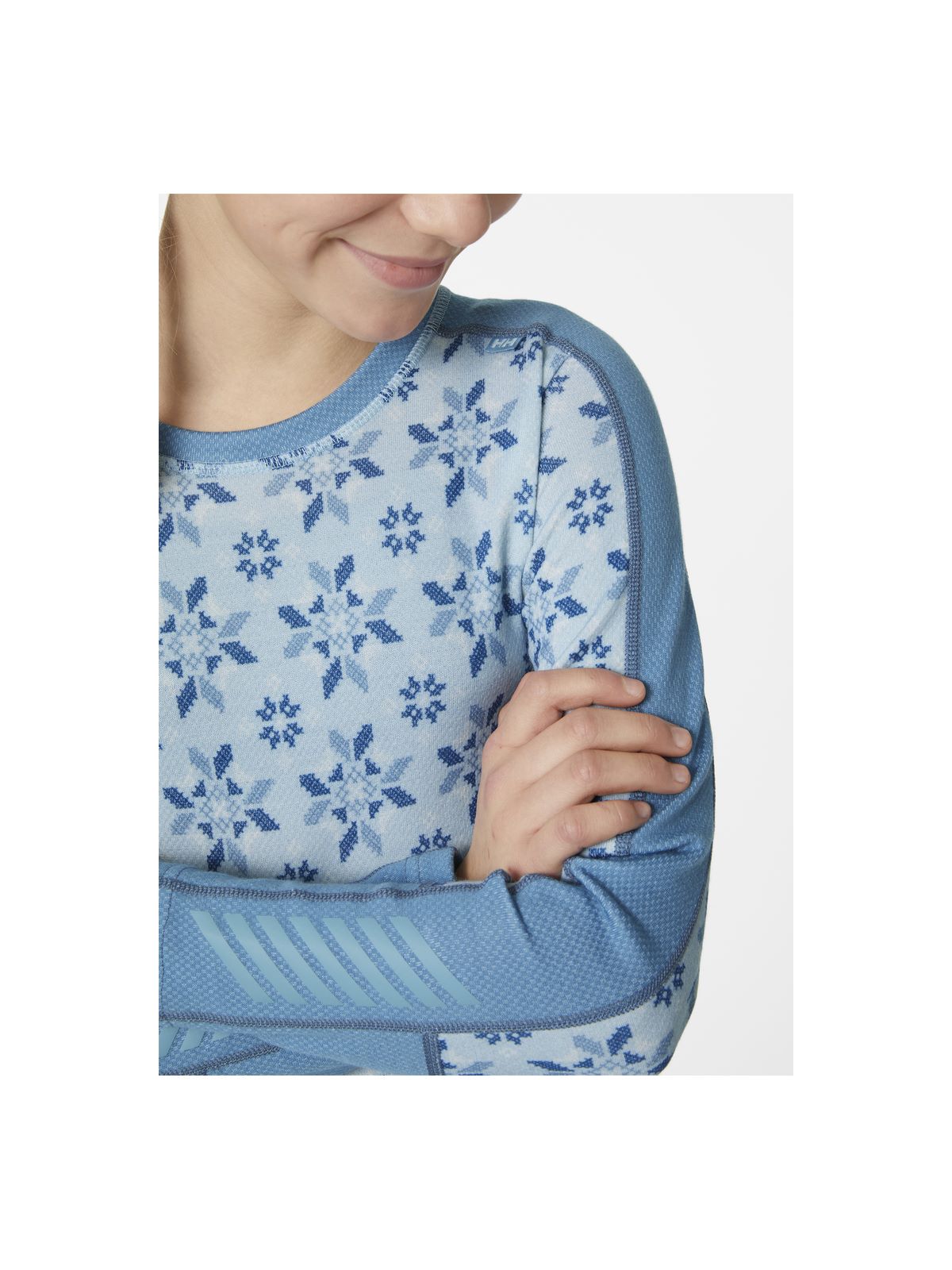 Bielizna Helly Hansen Jr Graphic Lifa Merino Set biały - Adventure Sports