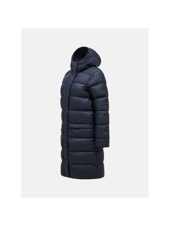 Kurtka puchowy Peak Performance W Frost Down Coat czarny - Adventure Sports
