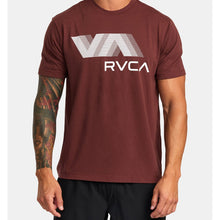 T-Shirt RVCA Va Rvca Blur Ss brązowy - Koszulka - Adventure Sports
