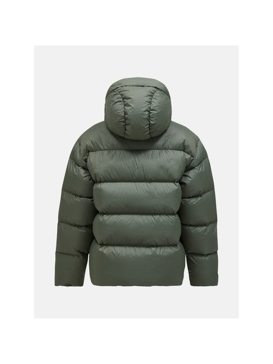 Kurtka puchowa Peak Performance M Frost Oversized Down Pu zielony - narciarska - Adventure Sports
