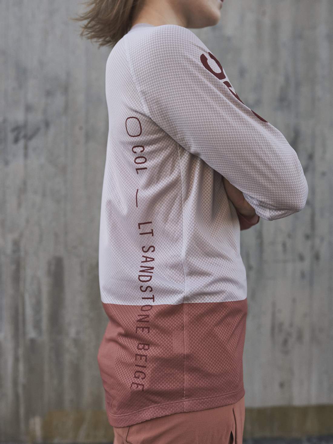 Koszulka rowerowa POC W’s MTB PURE LS Jersey - beżowy | brązowy - Adventure Sports