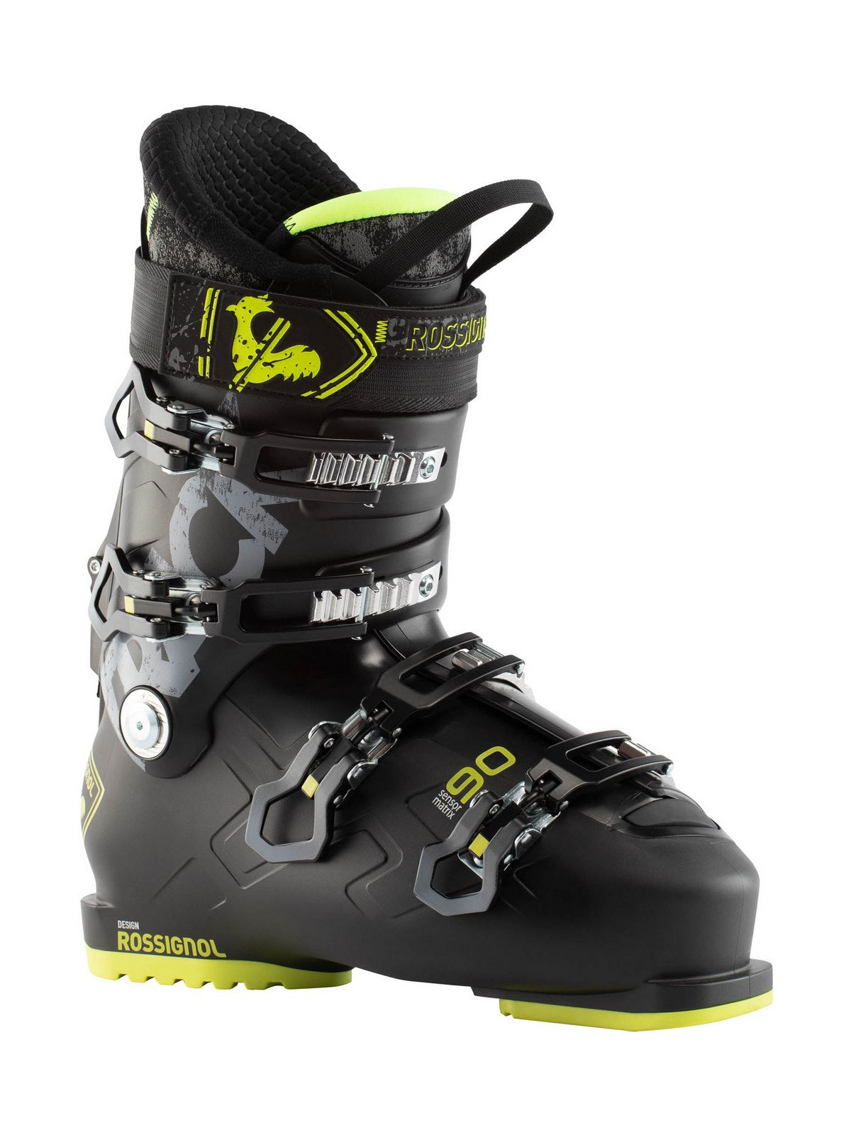 Buty narciarskie ROSSIGNOL TRACK 90 - BLACK YELLOW - Narciarskie - Adventure Sports