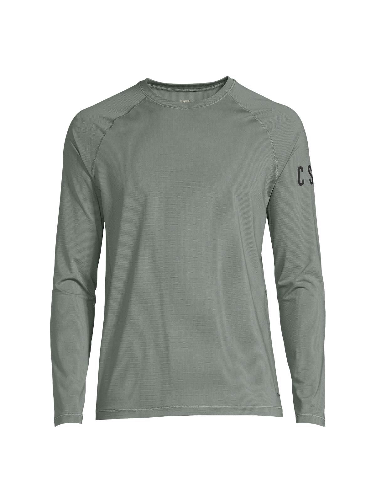 Koszulka CASALL M Rapidry Long Sleeve sage grey - Adventure Sports