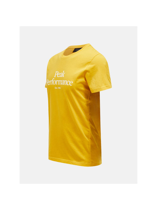 T-Shirt Peak Performance M Original Tee żółty - Koszulka - Adventure Sports
