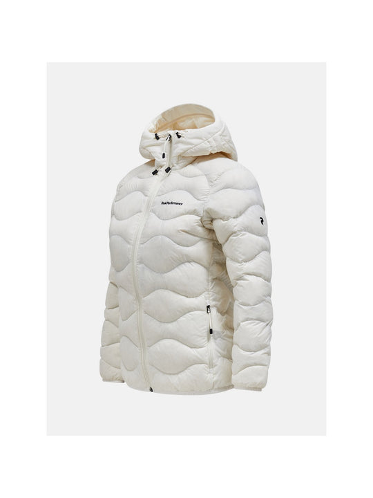 Kurtka puchowa Peak Performance W Helium Down Hood Jacket biały - Adventure Sports
