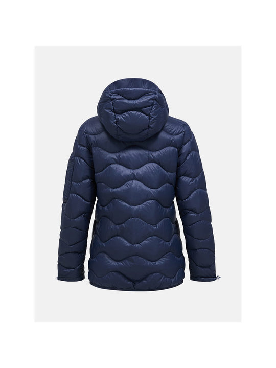 Kurtka puchowa Peak Performance W Helium Utility Down Hood granatowy - Adventure Sports
