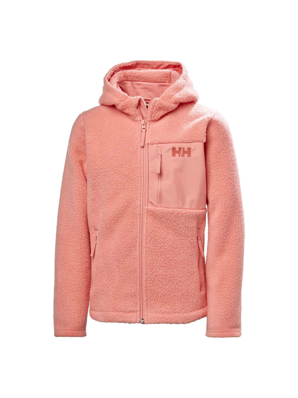 Bluza polarowa dziewczęca Helly Hansen Jr Champ Pile Jacket łososiowa - Adventure Sports