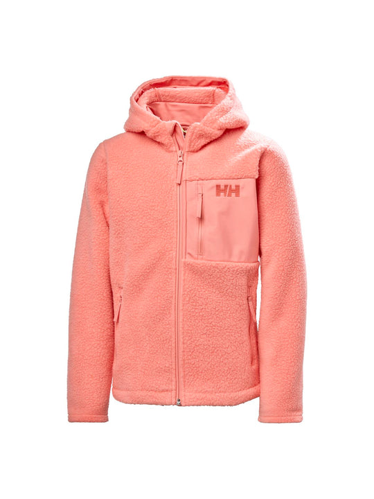 Bluza polarowa dziewczęca Helly Hansen Jr Champ Pile Jacket łososiowa - Adventure Sports
