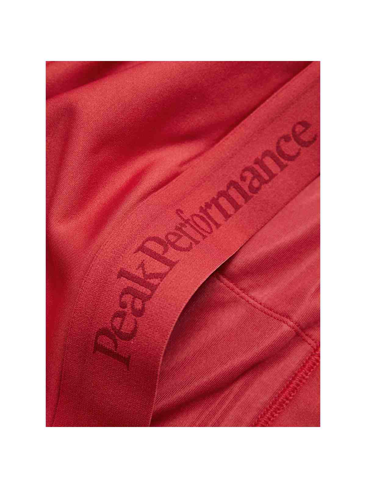 Bluza mid layer damska Peak Performance W Rider Tech Hood czerwony - Adventure Sports