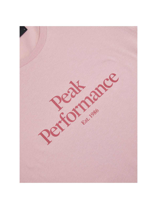 T-Shirt Peak Performance W Original Tee różowy - Koszulka - Adventure Sports
