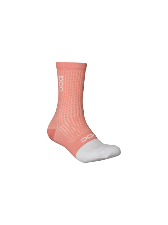 Skarpety rowerowe POC Flair Sock Mid różowy - Adventure Sports
