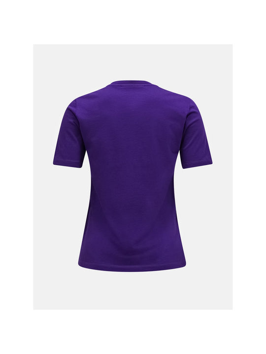 T-Shirt Peak Performance W Original Small Logo Tee fioletowy - Koszulka - Adventure Sports
