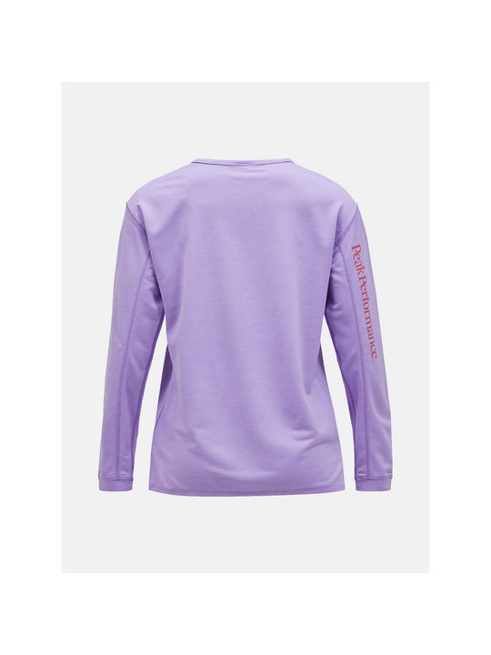 Koszulka Peak Performance W Trail Ls fioletowy - Adventure Sports
