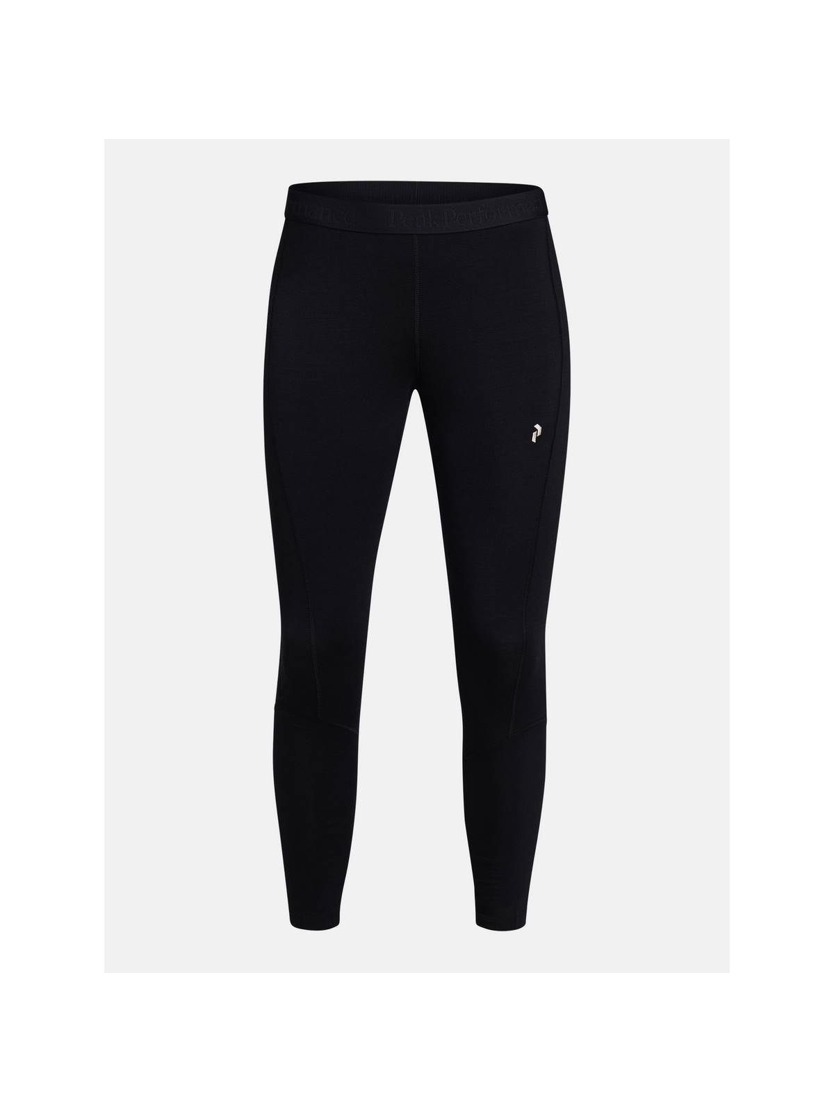Legginsy Peak Performance W MAGIC LONG JOHN czarne - Adventure Sports