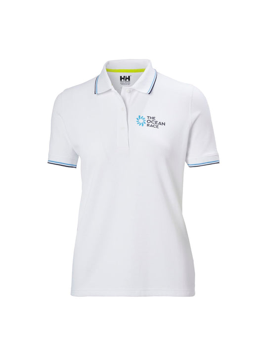 Koszulka Helly Hansen W THE OCEAN RACE POLO biała - Adventure Sports
