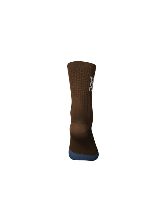 Skarpety rowerowe POC Flair Sock Mid brązowy - Adventure Sports
