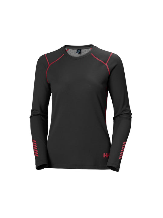 Koszulka HELLY HANSEN W LIFA ACTIVE CREW czarna - Adventure Sports
