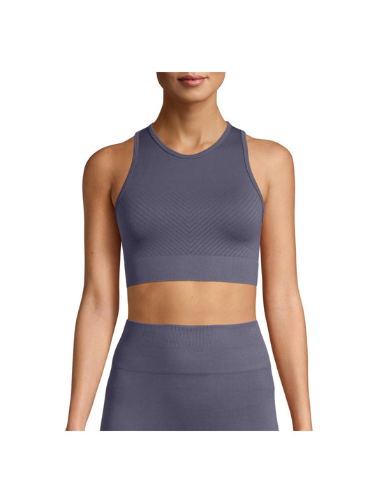Top do ćwiczeń CASALL Essential Block Seamless Sport niebieski - Adventure Sports
