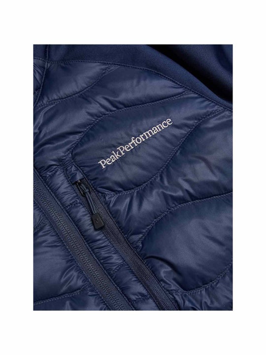 Kurtka puchowa Peak Performance W Helium Down Hybrid Jacket granatowy - Adventure Sports
