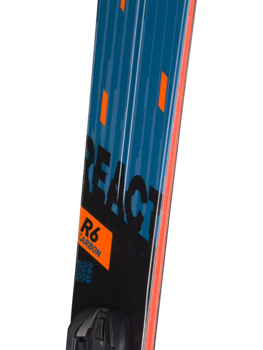 Narty ROSSIGNOL REACT 6 Ca + wiązania LOOK Xpress 11 GW B83 Blk Orange - Adventure Sports
