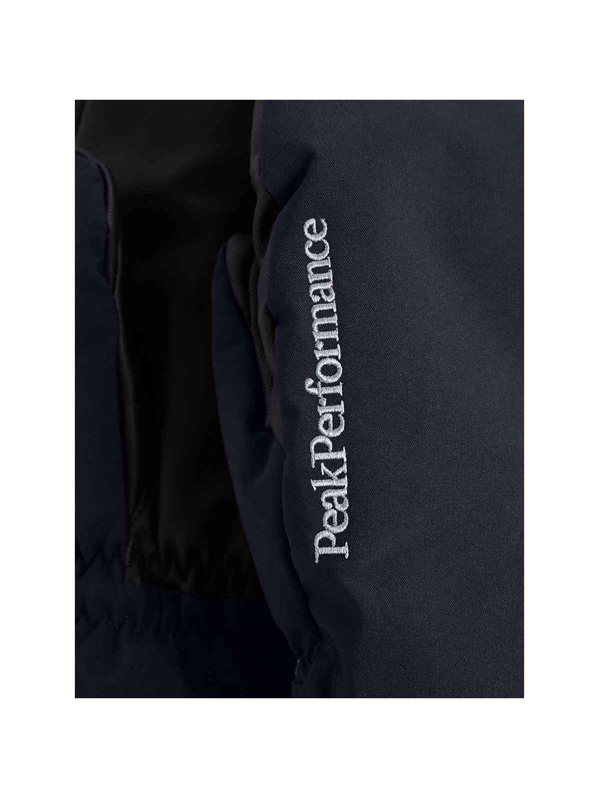 Rękawice narciarskie Peak Performance Jr Unite Mitten czarny - Adventure Sports