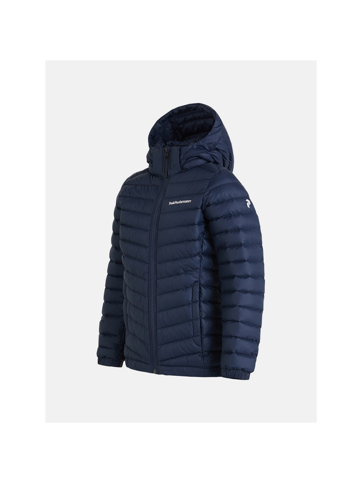 Kurtka puchowa Peak Performance Jr Frost Down Hood Jacket niebieski - narciarska - Adventure Sports