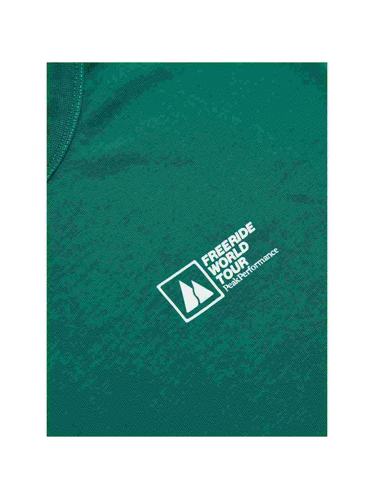 T-Shirt Peak Performance FWT M Moment Tee zielony - Koszulka - Adventure Sports