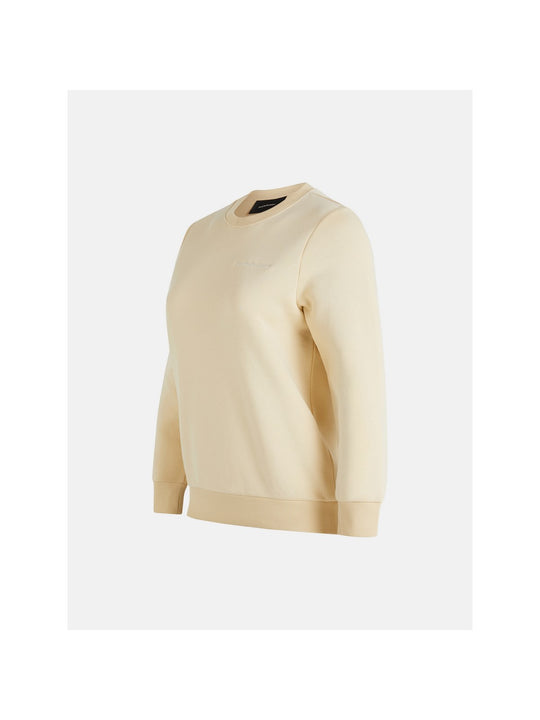 Bluza Peak Performance W Original Small Logo Cre beżowy - Adventure Sports
