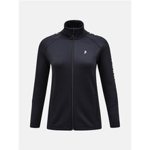 Bluza damska Peak Performance W Rider Zip Jacket czarny - Adventure Sports
