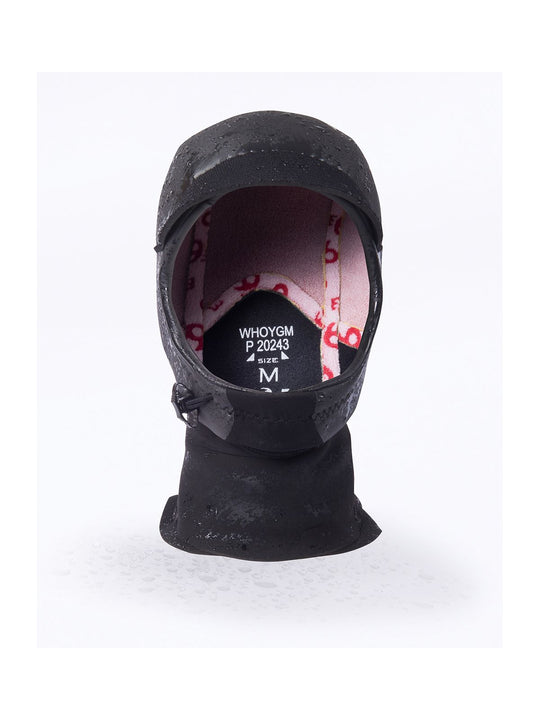 Czapka neoprenowa RIP CURL Flash Bomb 3Mm Gb Hood czarny - Adventure Sports
