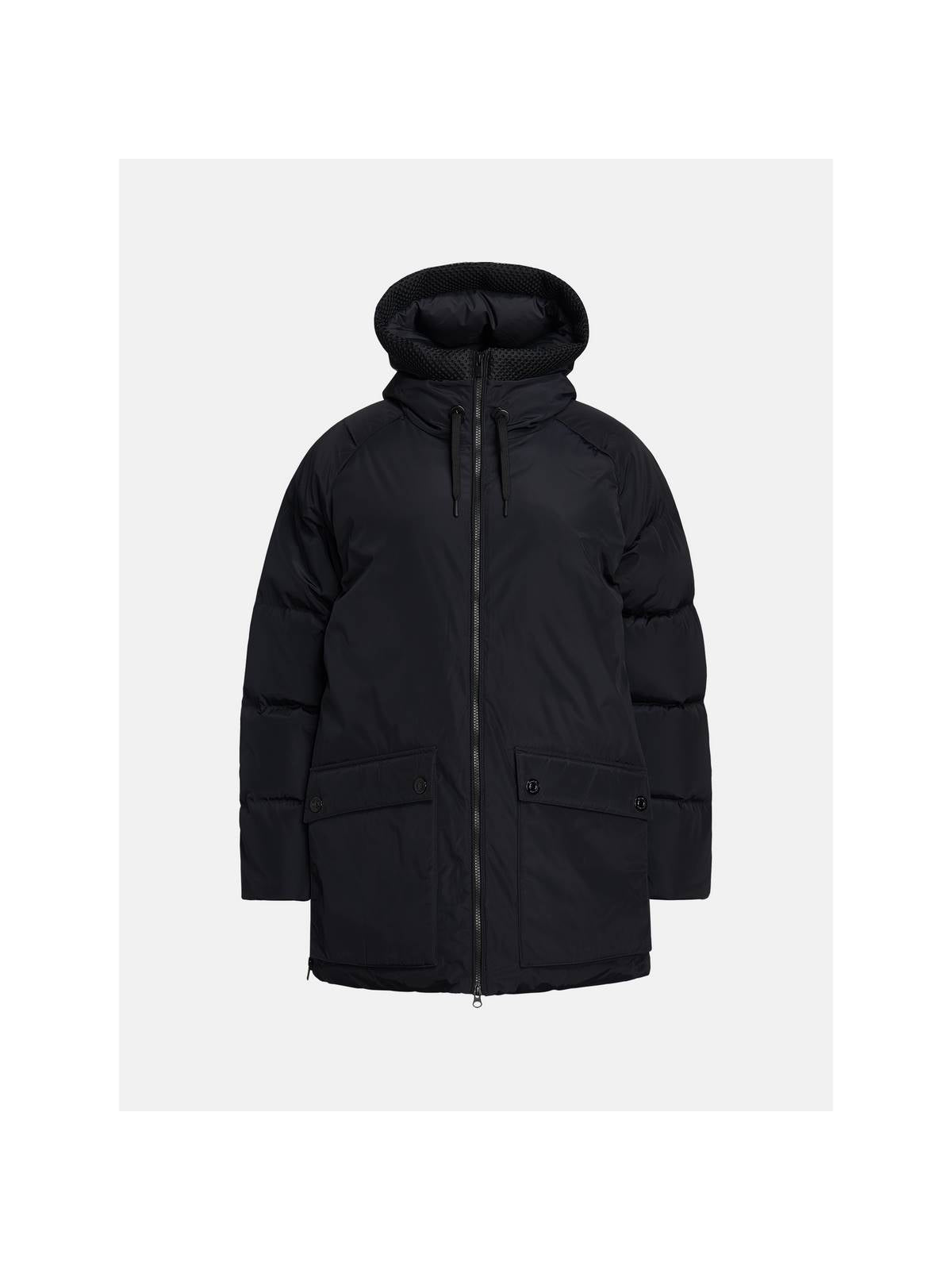 Kurtka puchowa zimowa Peak Performance W STELLA JACKET czarna - Adventure Sports