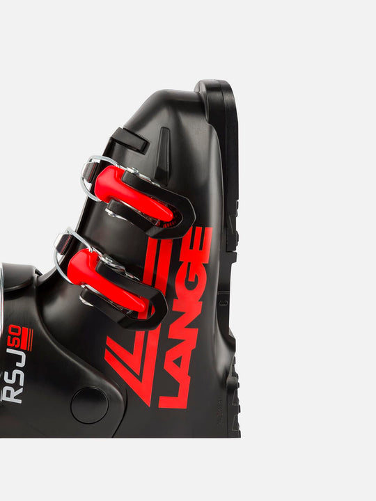 Buty narciarskie dziecięce LANGE RSj 50 - Black/Electric Red - Narciarskie - Adventure Sports
