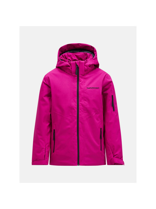 Kurtka narciarska Peak Performance Jr Maroon Jacket różowy - Adventure Sports
