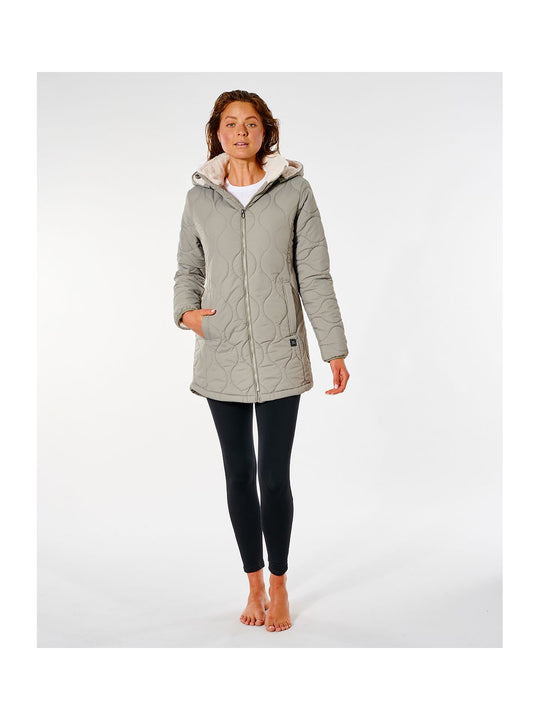 Kurtka Rip Curl ANTI SERIES ANOETA LL JKT beżowa - Adventure Sports
