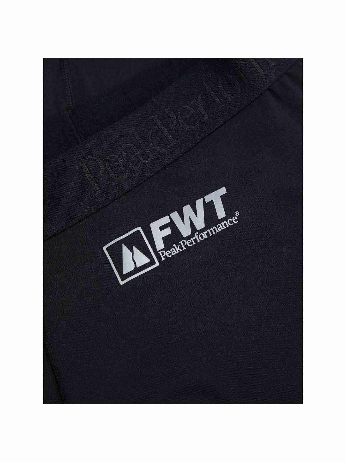 Legginsy termiczne Peak Performance W FWT Spirit Short John czarny - Adventure Sports
