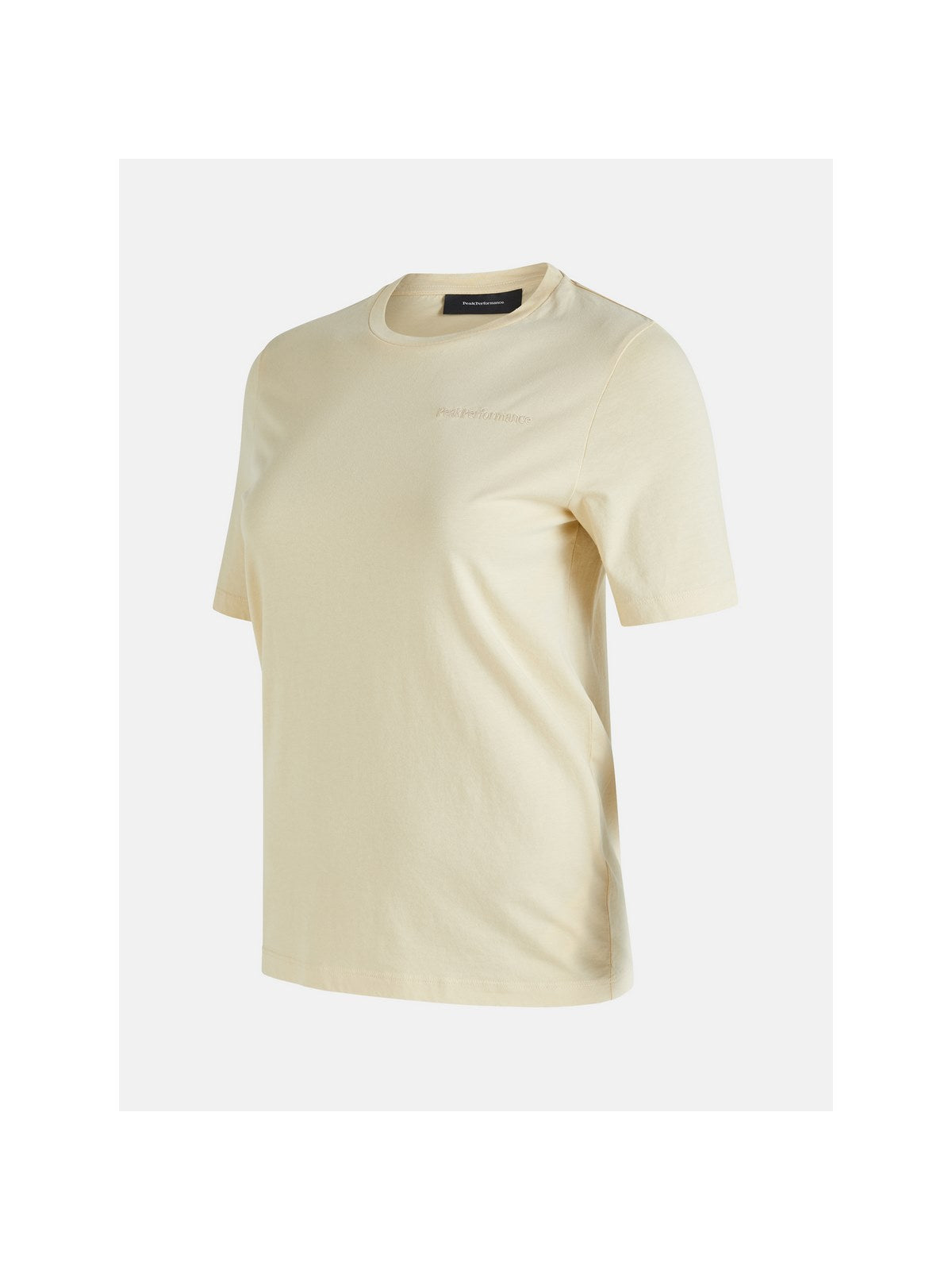 T-Shirt Peak Performance W Original Small Logo Tee beżowy - Koszulka - Adventure Sports