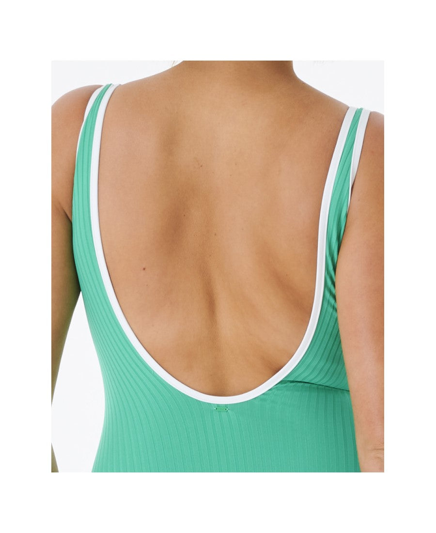 Kostium kąpielowy RIP CURL Premium Surf Cheeky One Piece zielony - kostium - Adventure Sports
