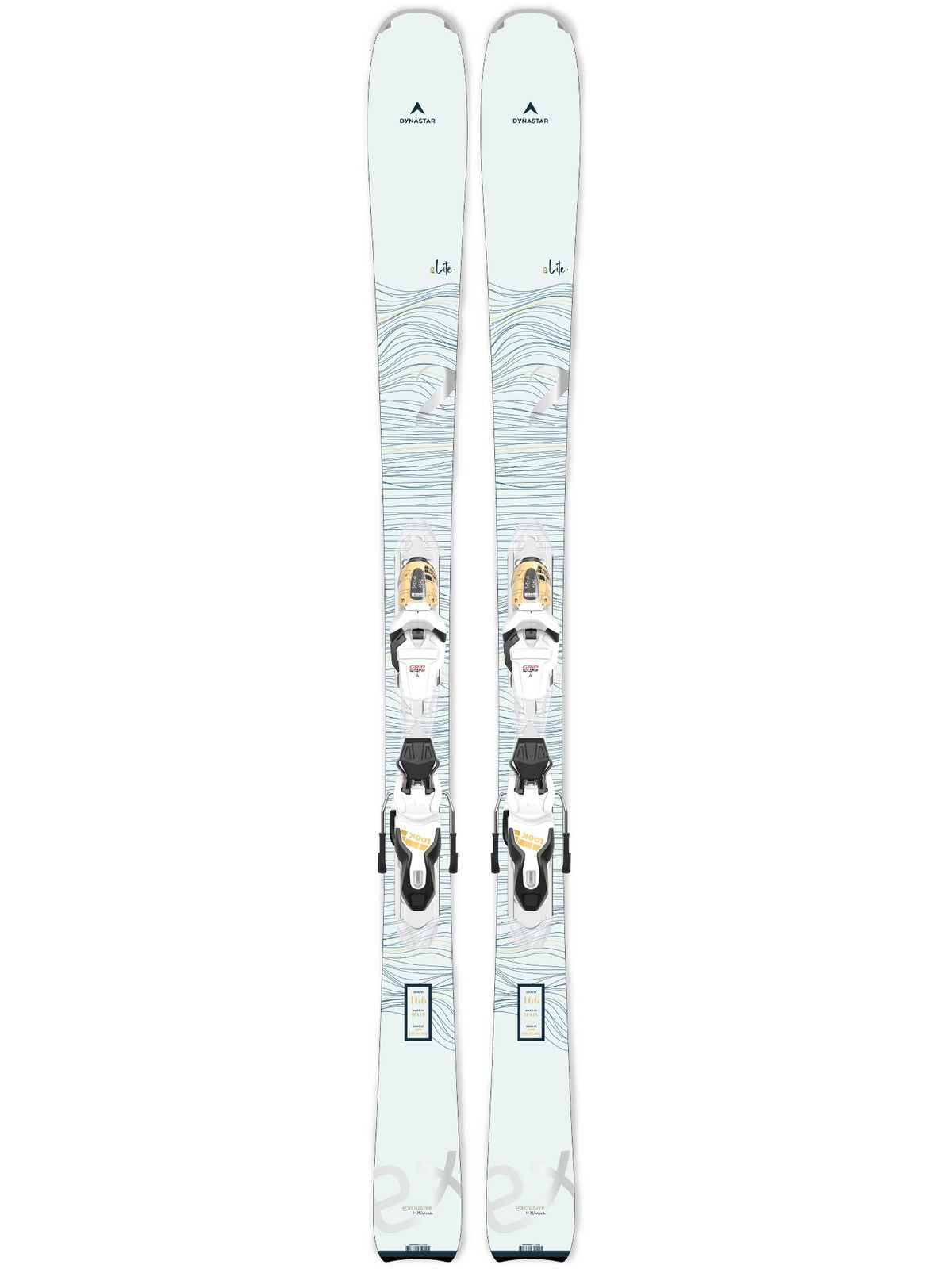 Narty DYNASTAR E Lite 2 + wiązania LOOK Xpress W 10 GW - Adventure Sports
