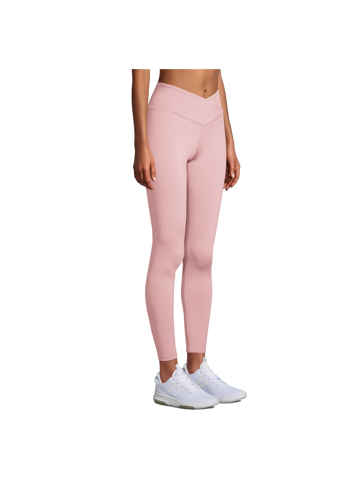 Legginsy CASALL Overlap High Waist Tights różowy - Adventure Sports