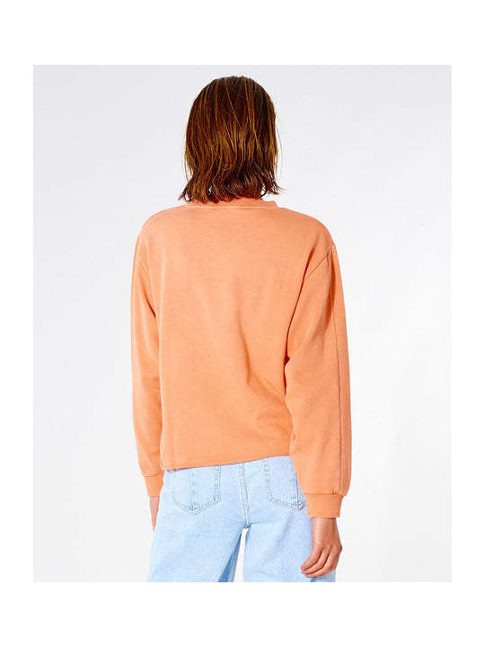 Bluza RIP CURL Icons Of Surf Crew - koral - Adventure Sports
