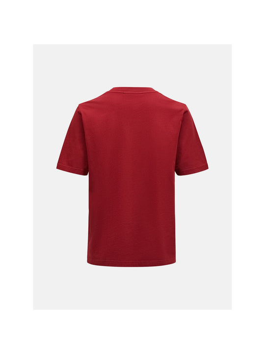 T-Shirt Peak Performance M Original Small Logo Tee bordowy - Koszulka - Adventure Sports
