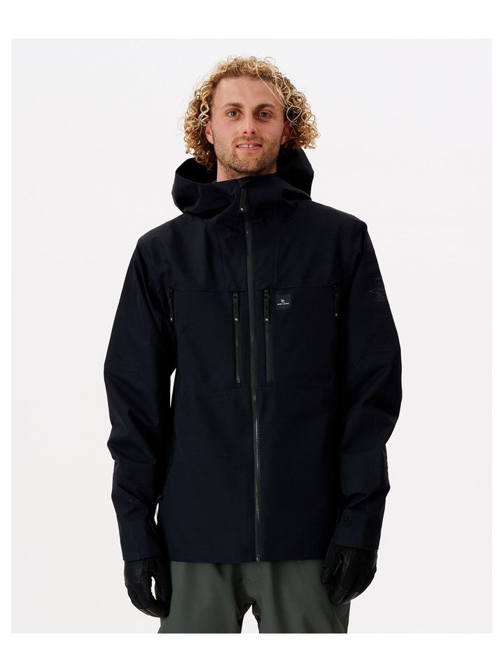 Kurtka narciarska RIP CURL Back Country Jacket czarny - Adventure Sports