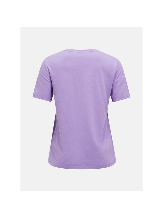 Koszulka Peak Performance W Explore Graphic Tee fioletowy - Adventure Sports
